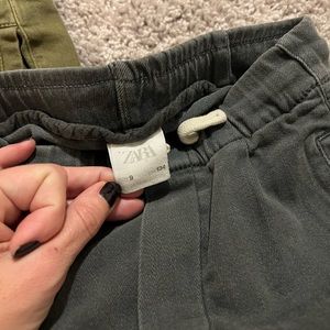 2 pair size 9 boys Zara joggers.